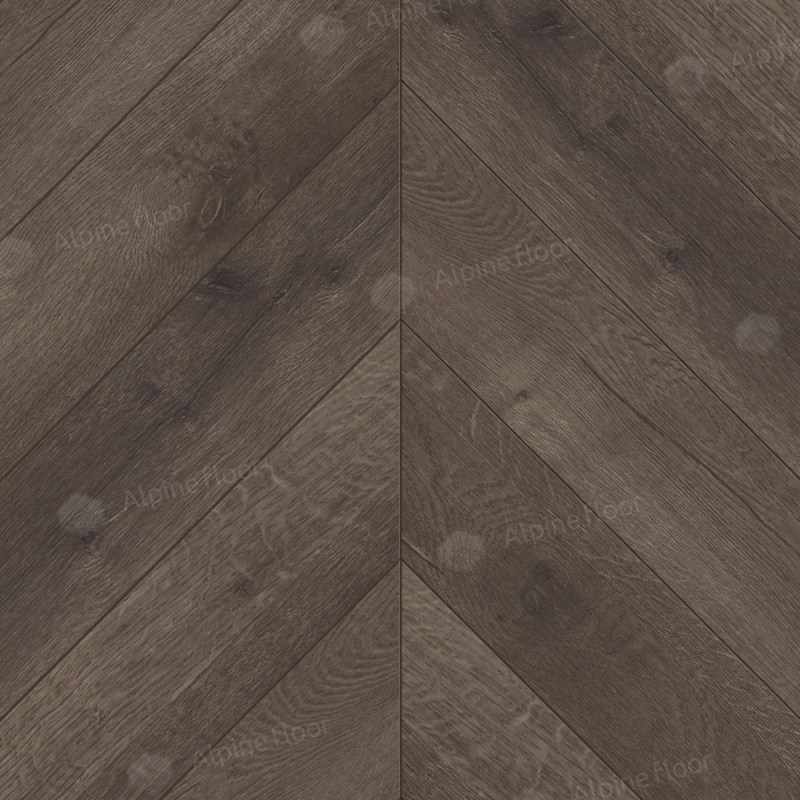 Кварц-винил LVT Alpine Floor ECO 20-9 Дуб Антарес Chevron LVT